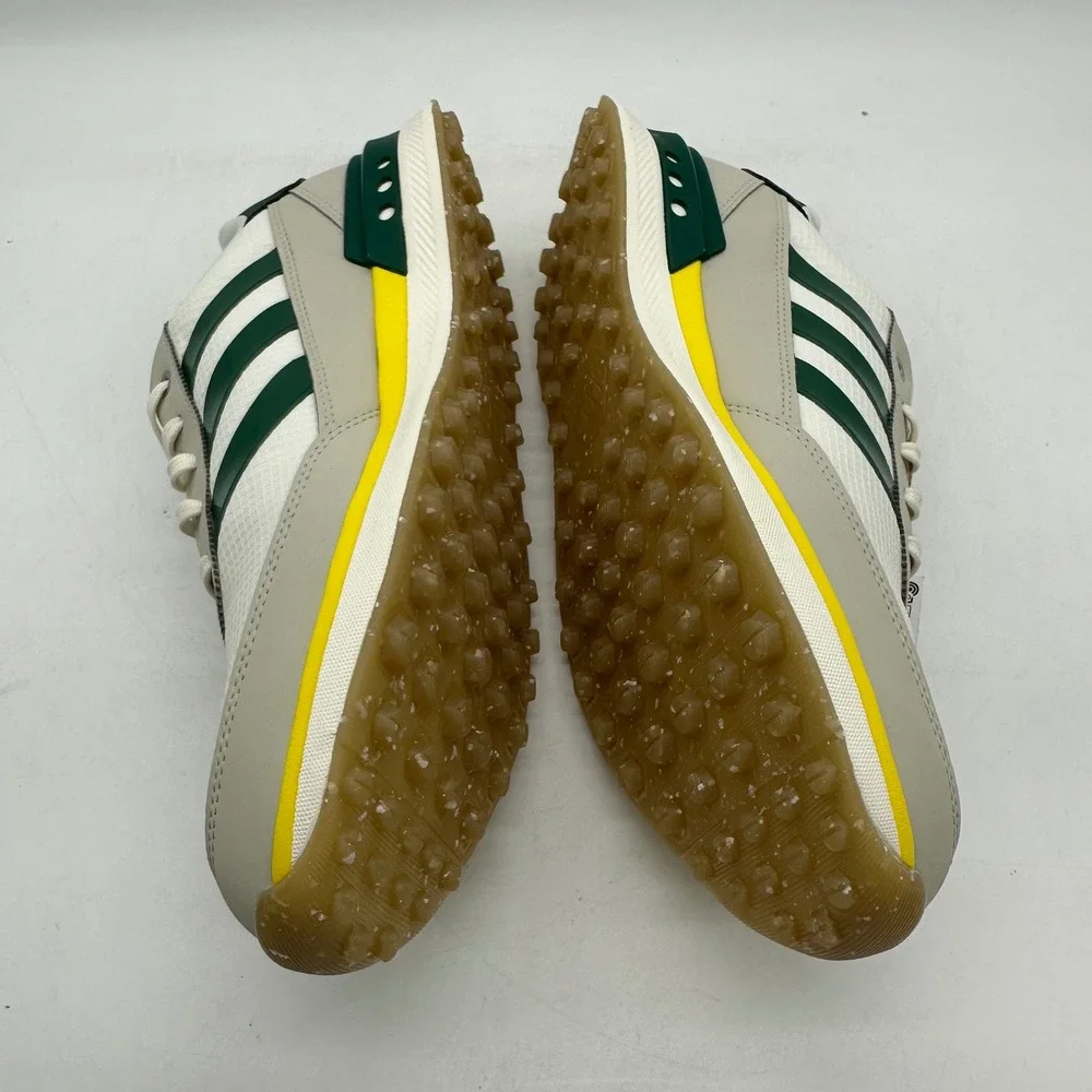 Adidas JI4030 Mens Size 9 S2G SL 24 White/Collegiate Green Spikeless Golf Shoes‎